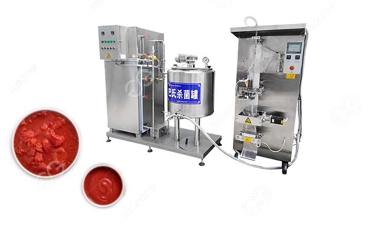 tomato sauce pasteurizer