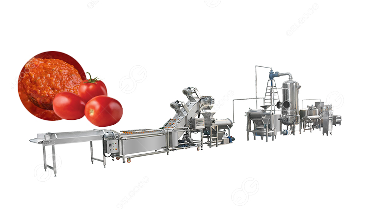 tomato sauce manufacturing line in california
